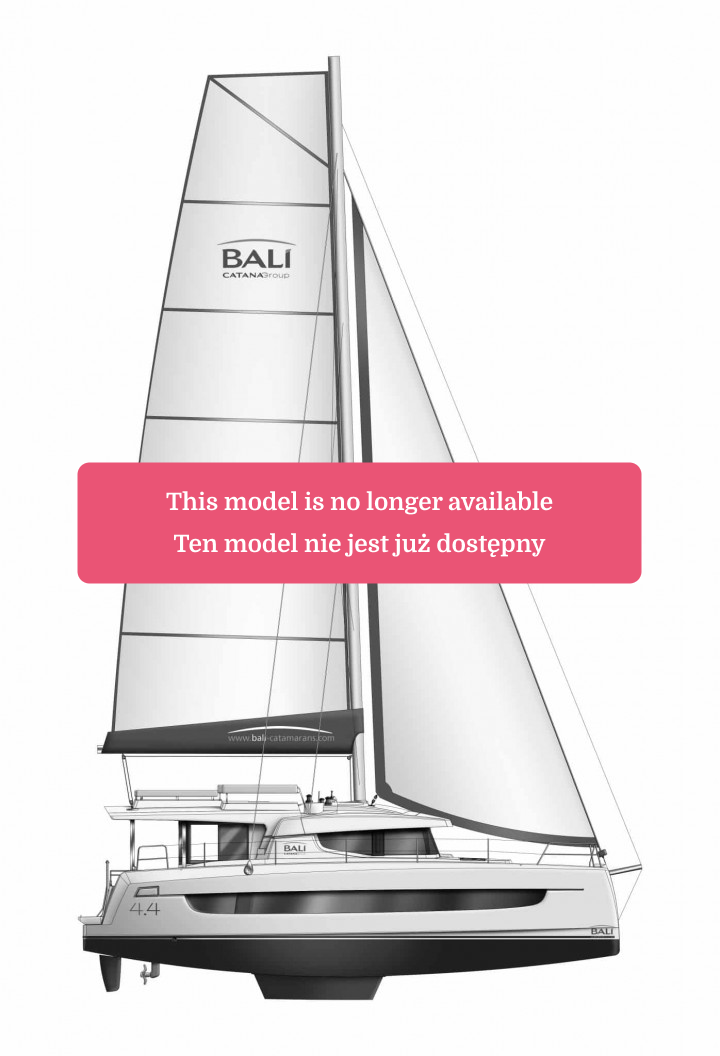 Katamaran BALI 4.4 Openspace na sprzedaż